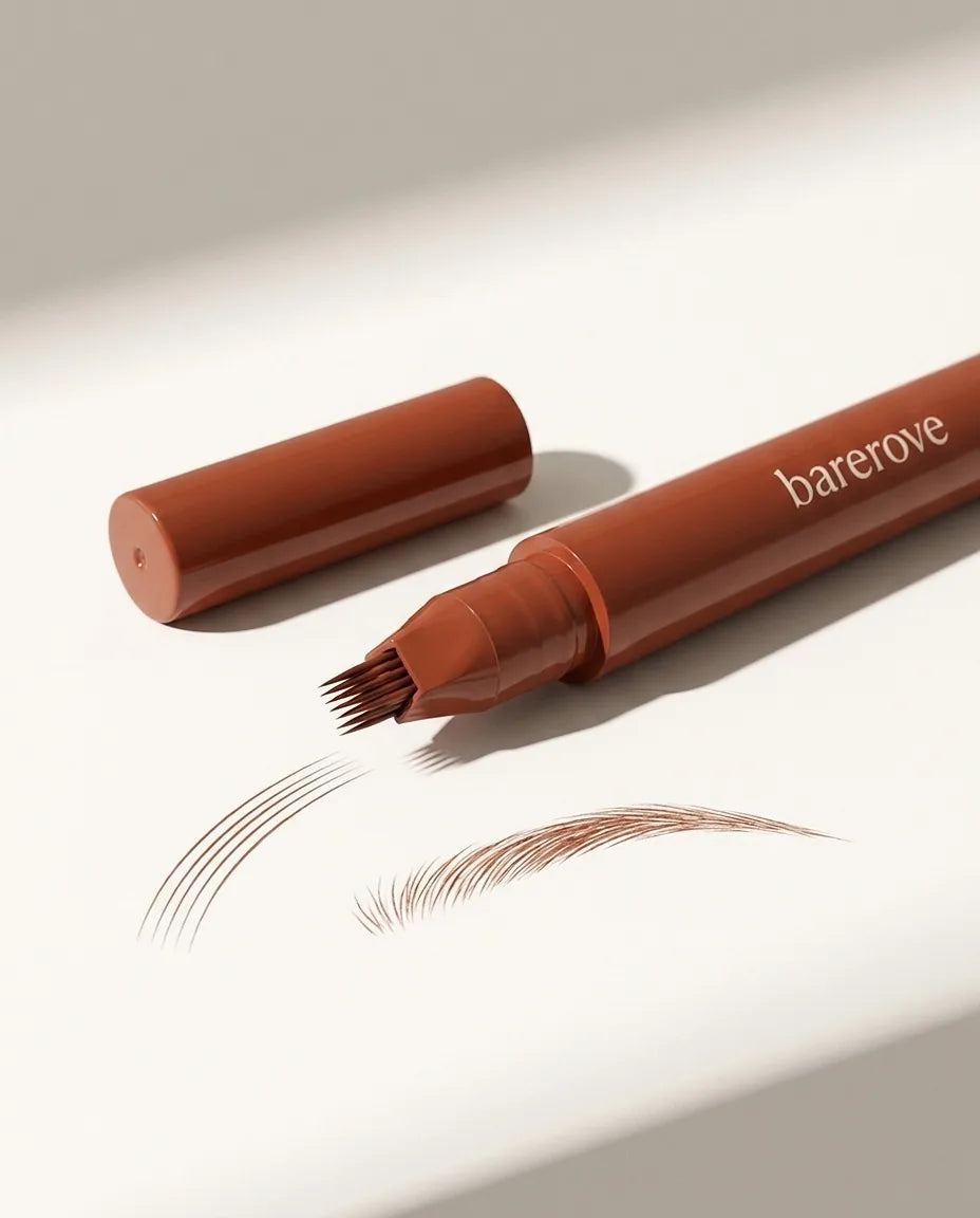 The pen on white with the Auburn shade name