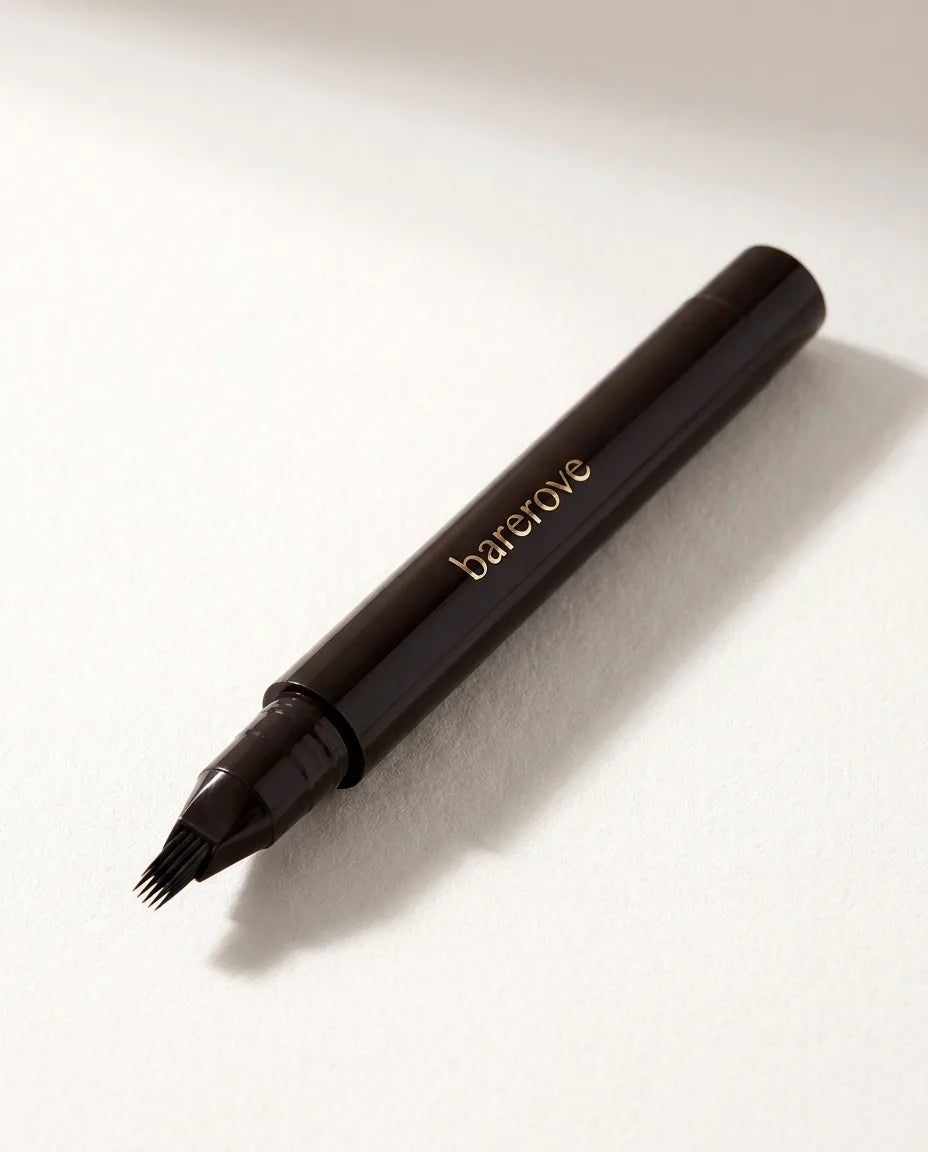 The pen on white with the Espresso shade name